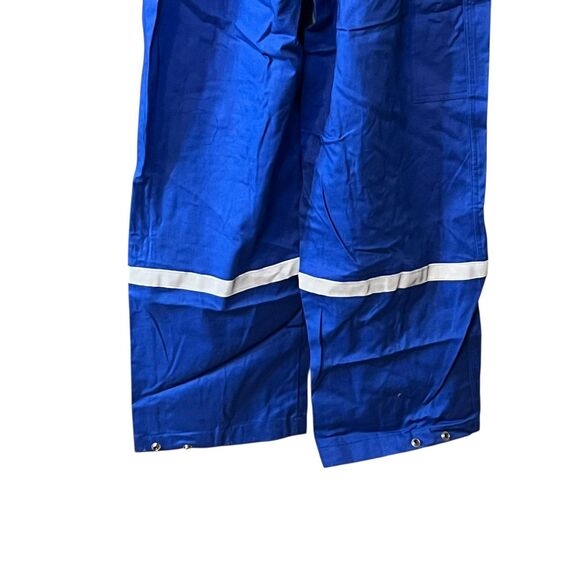 Wenaas Flame Resistant Coveralls Mens 48 Blue Reflective NFPA 2112 HRC 2 FRC-X - Picture 11 of 13